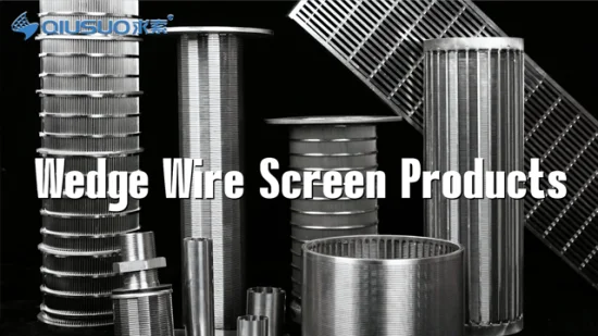  Wedge Wire Screen Mesh/Wedge Wire Screen Panel/Wedge Wire Screen Strainer/Wedge Wire Screen Basket/Wedge Wire Screen Rotary Drum Screen for Separation Filter
